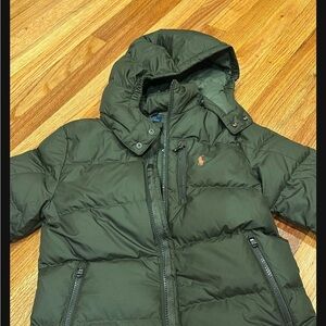 Ralph Lauren Olive Quilted Jacket